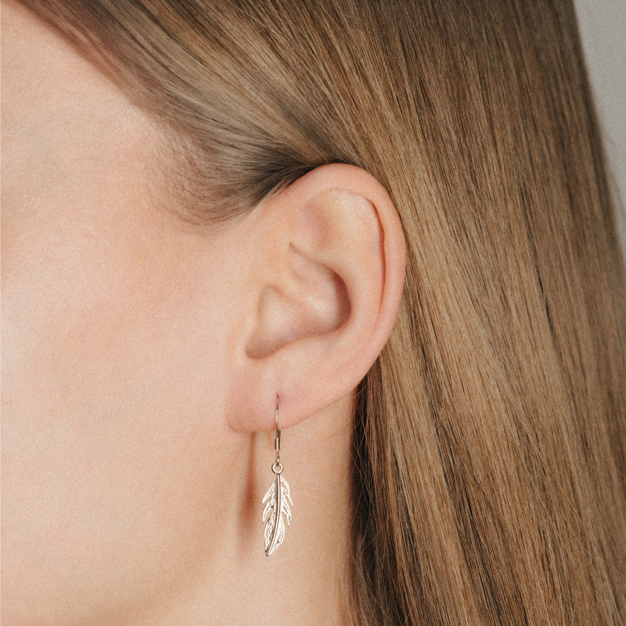 Feather Earrings